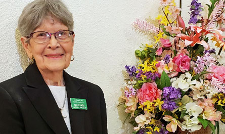 Funeral Ministry Coordinator Joan Richards Retires