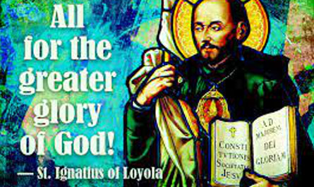 Saint of this Issue: St. Ignatius of Loyola, the Founder of the Society of Jesus