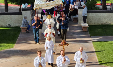 All Saints’ Day Eucharistic Procession